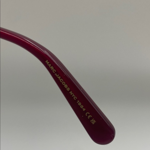 Marc Jacobs Red Glasses - Picture 7 of 12